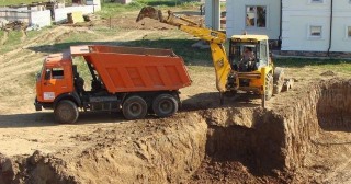 Котлован для дома Красноуфимск, цена от 310 руб./м3.
